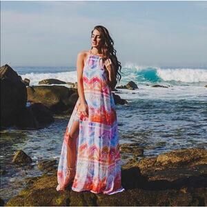 Show Me Your Mumu Bronte Maxi Dress Size Small